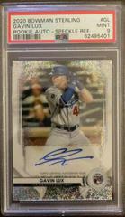 Gavin Lux [Speckle Refractor] #GL Baseball Cards 2020 Bowman Sterling Rookie Autographs Prices
