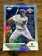 Ignacio Alvarez [Refractor] Baseball Cards 2023 Topps Pro Debut Chrome Prices