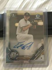Ethan Small [Refractor] Baseball Cards 2019 Bowman Draft Chrome Picks Autograph Prices