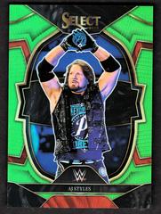 AJ Styles [Neon Green] #16 Wrestling Cards 2023 Panini Select WWE Prices