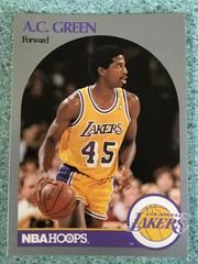 A.C. Green #156 Basketball Cards 1990 Hoops Prices