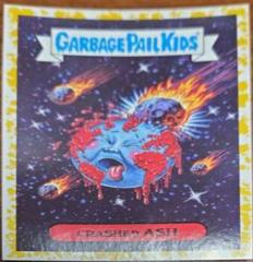Crashed ASH [Gold] #16a Garbage Pail Kids Adam-Geddon Prices