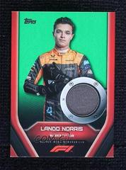 Lando Norris [Green] #F1RL-LN Racing Cards 2022 Topps Formula 1 F1 Relics Prices