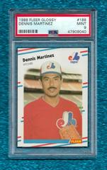 Dennis Martinez Baseball Cards 1988 Fleer Glossy Prices