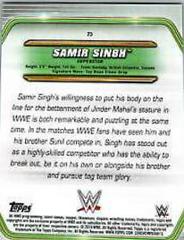 Samir Singh [Blue] Wrestling Cards 2019 Topps WWE Money in the Bank Prices