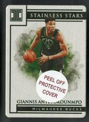 Giannis Antetokounmpo #10 Basketball Cards 2019 Panini Impeccable Stainless Stars Prices