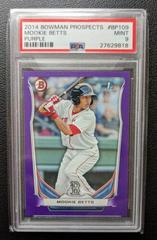 Mookie Betts [Chrome Purple Refractor] #BCP109 Baseball Cards 2014 Bowman Prospects Prices