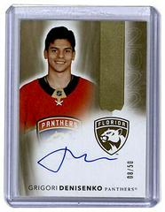 Grigori Denisenko [Gold Autograph] #2022-GD Hockey Cards 2021 Upper Deck The Cup Rookie Class of 2022 Prices