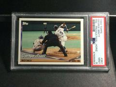 George Brett [Horizontal] Baseball Cards 1994 Topps Pre Production Prices