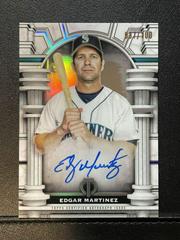 Edgar Martinez Baseball Cards 2023 Topps Tribute Olympus Autographs Prices