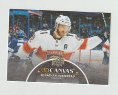 Jonathan Huberdeau [Black] #C155 Hockey Cards 2021 Upper Deck UD Canvas Prices