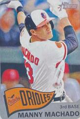 Manny Machado [Batting] #150 Baseball Cards 2014 Topps Heritage Prices