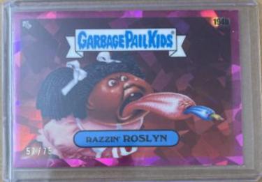 Razzin' ROSLYN [Purple] #194b Garbage Pail Kids 2022 Sapphire