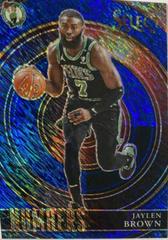 Jaylen Brown [Blue] #5 Basketball Cards 2020 Panini Select Numbers Prices