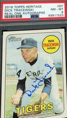 Dick Tracewski #DT Baseball Cards 2018 Topps Heritage Real One Autographs Prices