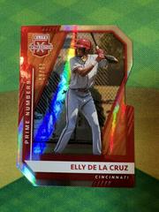Elly De La Cruz [Red] #163 Baseball Cards 2021 Panini Elite Extra Edition Prices