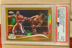 Shawn Michaels [Gold] #109 Wrestling Cards 2014 Topps Chrome WWE Prices