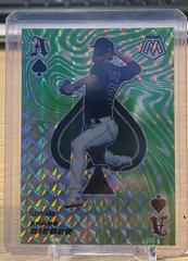Shane Bieber [Green Fluorescent] Baseball Cards 2021 Panini Mosaic Aces Prices