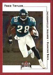 Fred Taylor [Star Ruby] #72SR Football Cards 2001 Fleer Premium Prices