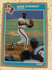 Dave Stewart Baseball Cards 1985 Fleer Prices