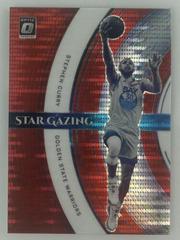 Stephen Curry [Red Pulsar] #2 Basketball Cards 2021 Panini Donruss Optic Star Gazing Prices