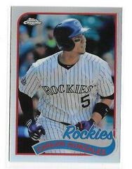 Carlos Gonzalez Baseball Cards 2014 Topps Chrome 1989 Prices