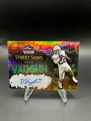 Deuce Vaughn #SS-DV1 Football Cards 2023 Leaf Vivid Autographs Street Signs Prices