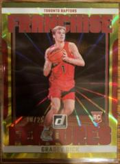 Gradey Dick [Yellow] #4 Basketball Cards 2023 Panini Donruss Franchise Features Prices
