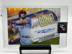 Kyle Schwarber #GA-KS Baseball Cards 2023 Topps Pristine Going Gone Autographs Prices