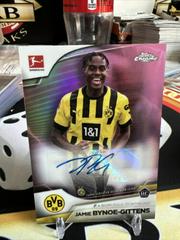Jamie Bynoe Gittens [Pink] #BCA-JBG Soccer Cards 2022 Topps Chrome Bundesliga Autographs Prices
