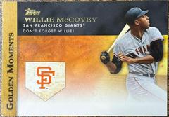 Willie McCovey #GM-22 Baseball Cards 2012 Topps Golden Moments Prices