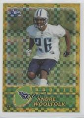 Andre Woolfolk [Gold Xfractor] #221 Football Cards 2003 Topps Chrome Prices