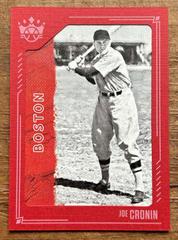 Joe Cronin [Red Frame] #4 Baseball Cards 2021 Panini Diamond Kings Prices