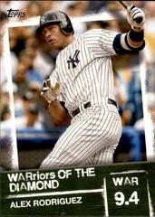 ALEX RODRIGUEZ #WOD-9 Baseball Cards 2020 Topps Warriors of the Diamond Prices