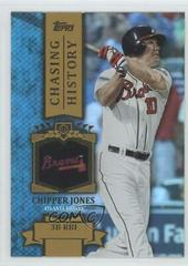 Chipper Jones #CH-26 Baseball Cards 2013 Topps Chasing History Prices