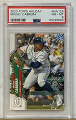 Miguel Cabrera Baseball Cards 2020 Topps Holiday Prices