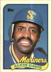 Alvin Davis #687 Baseball Cards 1989 Topps Tiffany Prices