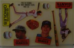 Dale Murphy, Jeff Leonard Ken Singleton, Dave Winfield Baseball Cards 1984 Topps Rub Downs Prices