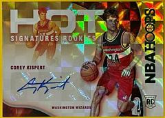 Corey Kispert [Green] #HSR-CK Basketball Cards 2021 Panini Hoops Hot Signatures Rookies Prices