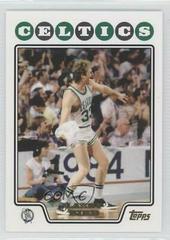 Larry Bird [Gold Foil] Basketball Cards 2008 Topps Prices