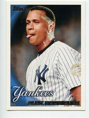 Alex Rodriguez [Pie in the Face] Baseball Cards 2010 Topps Prices