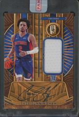 Cade Cunningham #GSJ-CCU Basketball Cards 2021 Panini Chronicles Gold Standard Rookie Jersey Autographs Prices