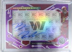 Brian Robinson Jr. [Purple] #RNS-BR Football Cards 2022 Panini Elements Rookie Neon Signs Autographs Prices