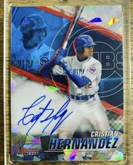 Cristian Hernandez [Atomic Refractor] Baseball Cards 2021 Bowman’s Best of 2021 Autographs Prices