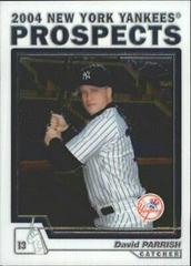 David Parrish #T109 Baseball Cards 2004 Topps Chrome Traded Prices