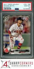 Mookie Betts [Turkey] #TH-MB Baseball Cards 2017 Topps Holiday Bowman Prices