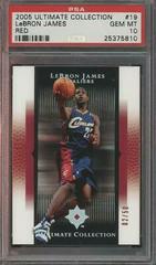 LeBron James [Red] #19 Basketball Cards 2005 Ultimate Collection Prices