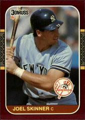 Joel Skinner #240 Baseball Cards 1987 Donruss Opening Day Prices