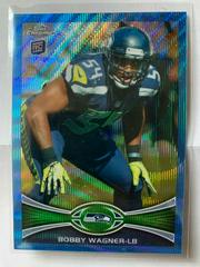 Bobby Wagner #BW138 Football Cards 2012 Topps Chrome Blue Wave Refractor Prices