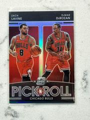 Zach LaVine, DeMar DeRozan #16 Basketball Cards 2021 Panini Contenders Optic Pick n Roll Prices